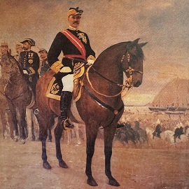 El General Prendergast, Inspector General de Caballería, fundador del Colegio de Santiago (Òleo de P. Rodríguez. 1881 Museo del Ejército) 