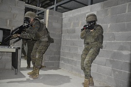 La 3ª Compañía del Tabor “Alhucemas” I/52 realiza un ejercicio operativo