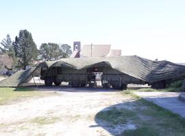 Puesto de mando ejercicio Égida Azor I/26