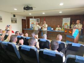 Ceremonia en el Acuartelamiento Cabo Noval
