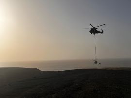 Pieza en Helicóptero