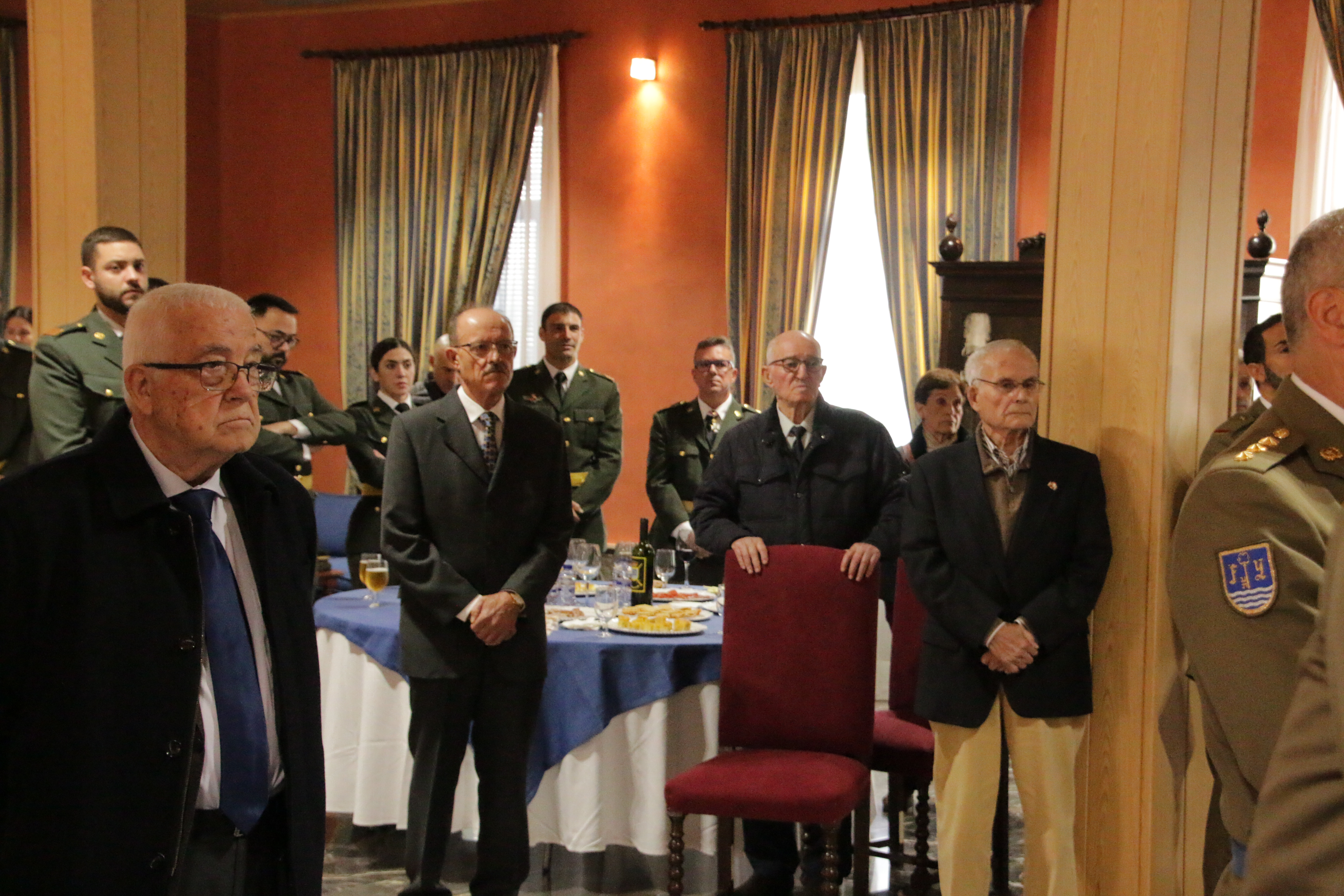 Un grupo de músicos veteranos "del Soria 9".