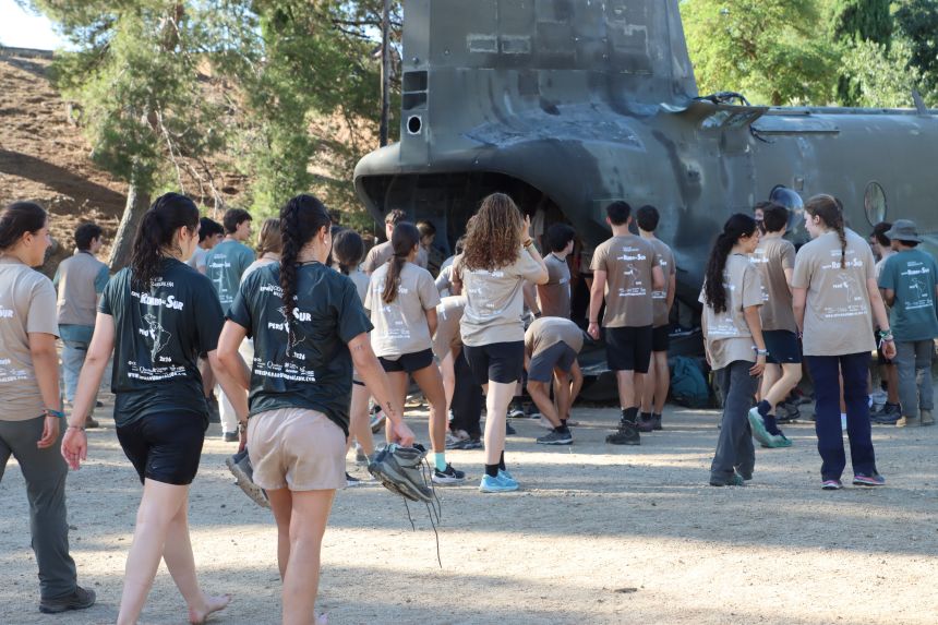 España Rumbo al Sur en la Academia de Infantería