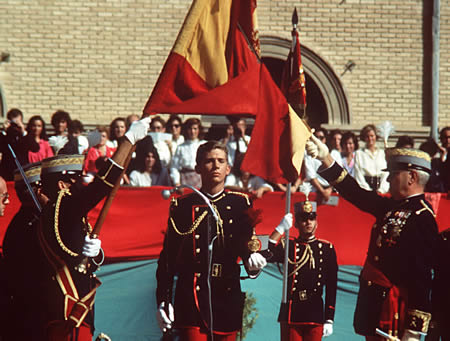HM Felipe VI pledged the Oath of Allegiance at the Academia on October 11, 1985