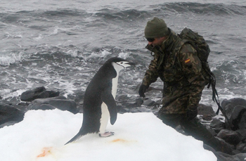 Antarctic Campaign Members on Deception Island