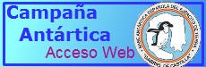 Acceso web a campaña Antártica