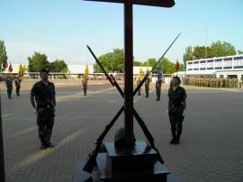 Formación en la sede de la Brigada de Sanidad 