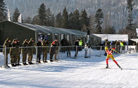 El cabo Pulido entra en la meta en Alemania