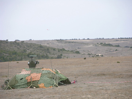 El Grupo de Artillería Antiaérea I/72 se instruye en 'San Gregorio'