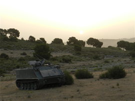 El ataque se inició con las primeras luces del día