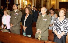 Autoridades presentes durante la misa