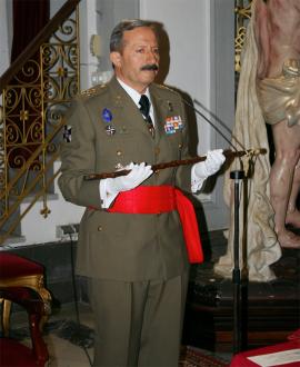 El comandante general con el aleo