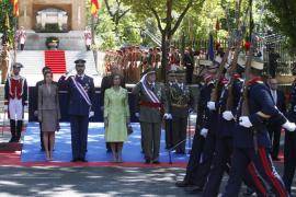 Los Reyes y los Príncipes en el acto central