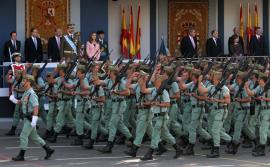 Desfile de la Legión el 12 de octubre