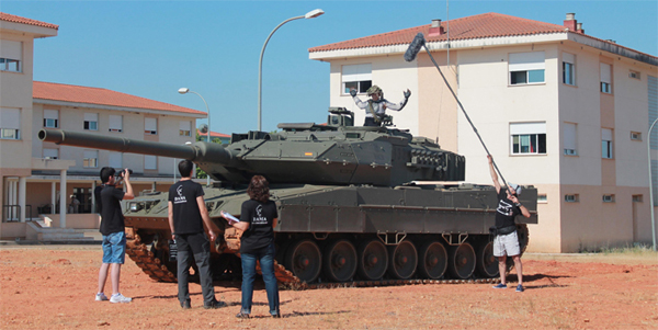 Rodaje de la Asociación Juvenil Pigeons