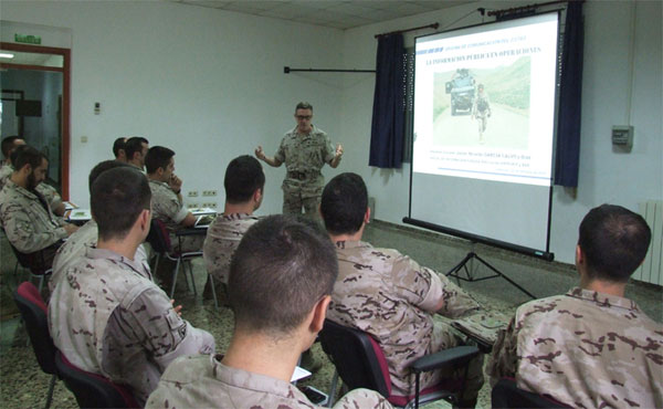 Una de las teóricas impartida en las jornadas