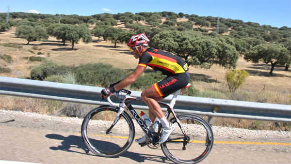 El cabo Becerra en la segunda etapa