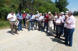 Participantes en la jornada de Somosierra