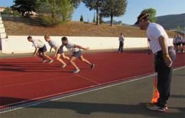 Pruebas físicas en la Academia