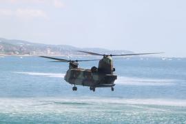 En el Festival participó un Chinook del BHELTRA V (Foto:IGE)