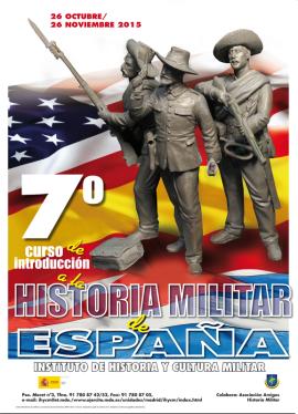Cartel del Curso de Hª Militar de España
