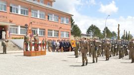 Desfile en el acto de Castrillo del Val (Burgos) 