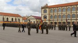 En Salamanca también hubo una jura de Bandera 