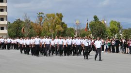 Desfile de los veteranos boinas verdes