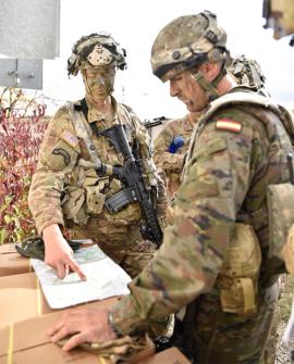 Coordination before the exercise