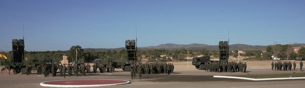 El acto de despedida se llevó a cabo en Marines