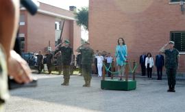 Visita a la Brigada "Aragón" I