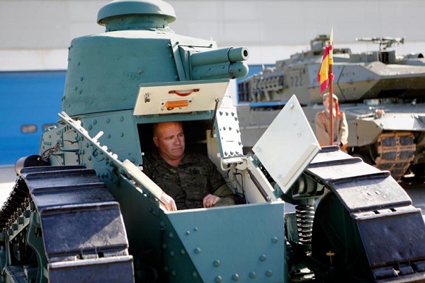 El FT-17 se puso en movimiento en "El Goloso" El FT-17 se puso en movimiento en "El Goloso"