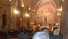 Celebración de la misa en La Coruña