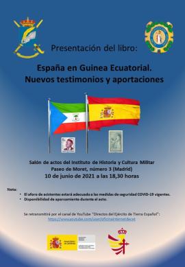 Cartel promocional de la presentación 