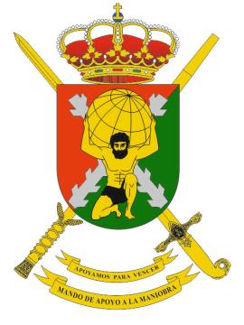 Nuevo escudo del Mando de Apoyo a la Maniobra