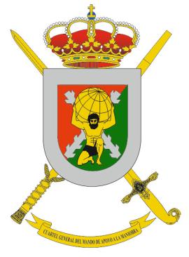 Escudo del CG del Mando de Apoyo a la Maniobra