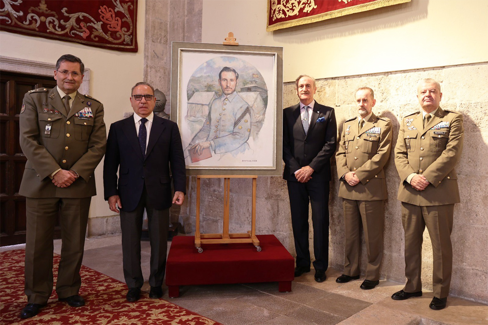 Cuadro del médico militar Santiago Ramón y Cajal