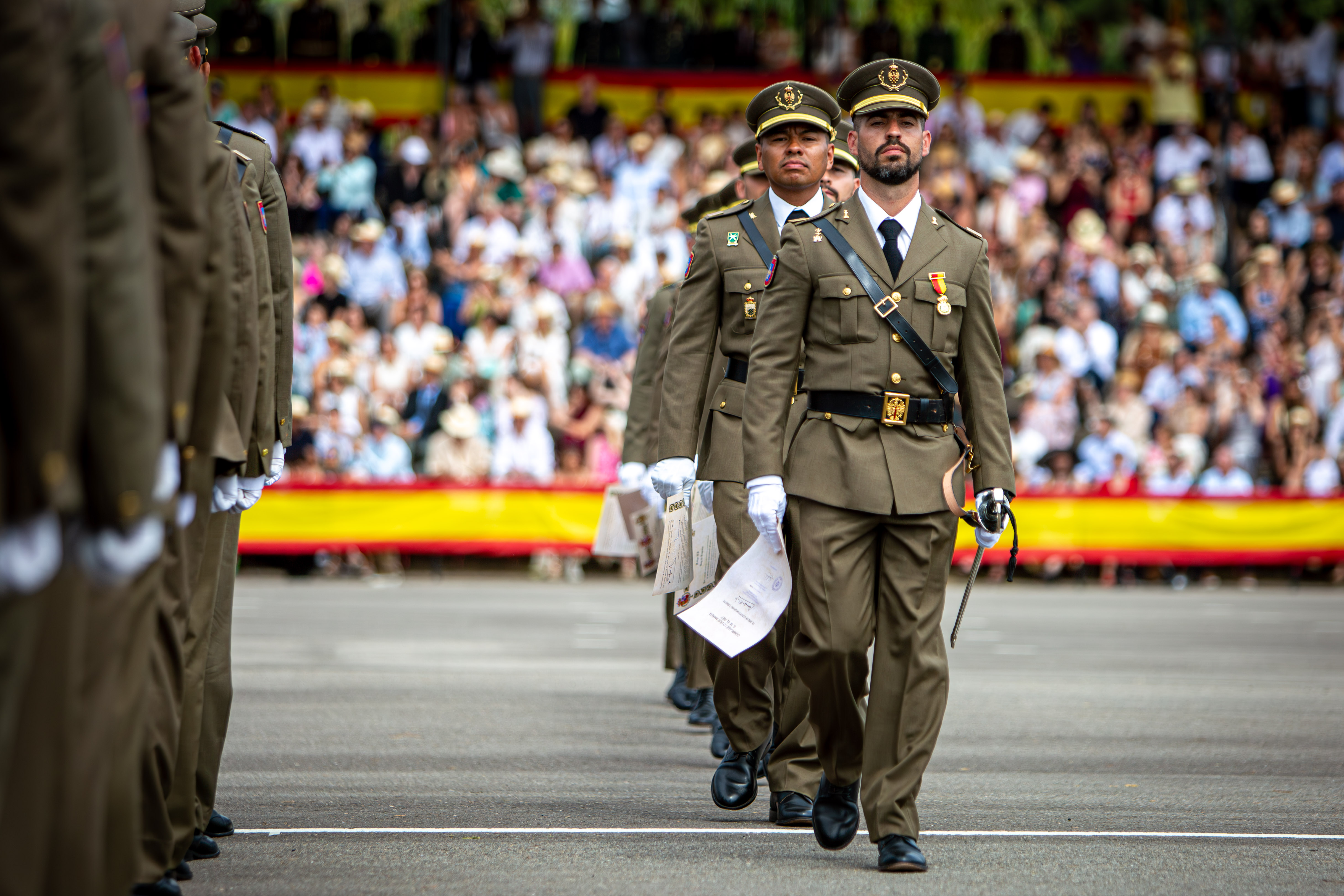 Nuevos sargentos de la L promoción 