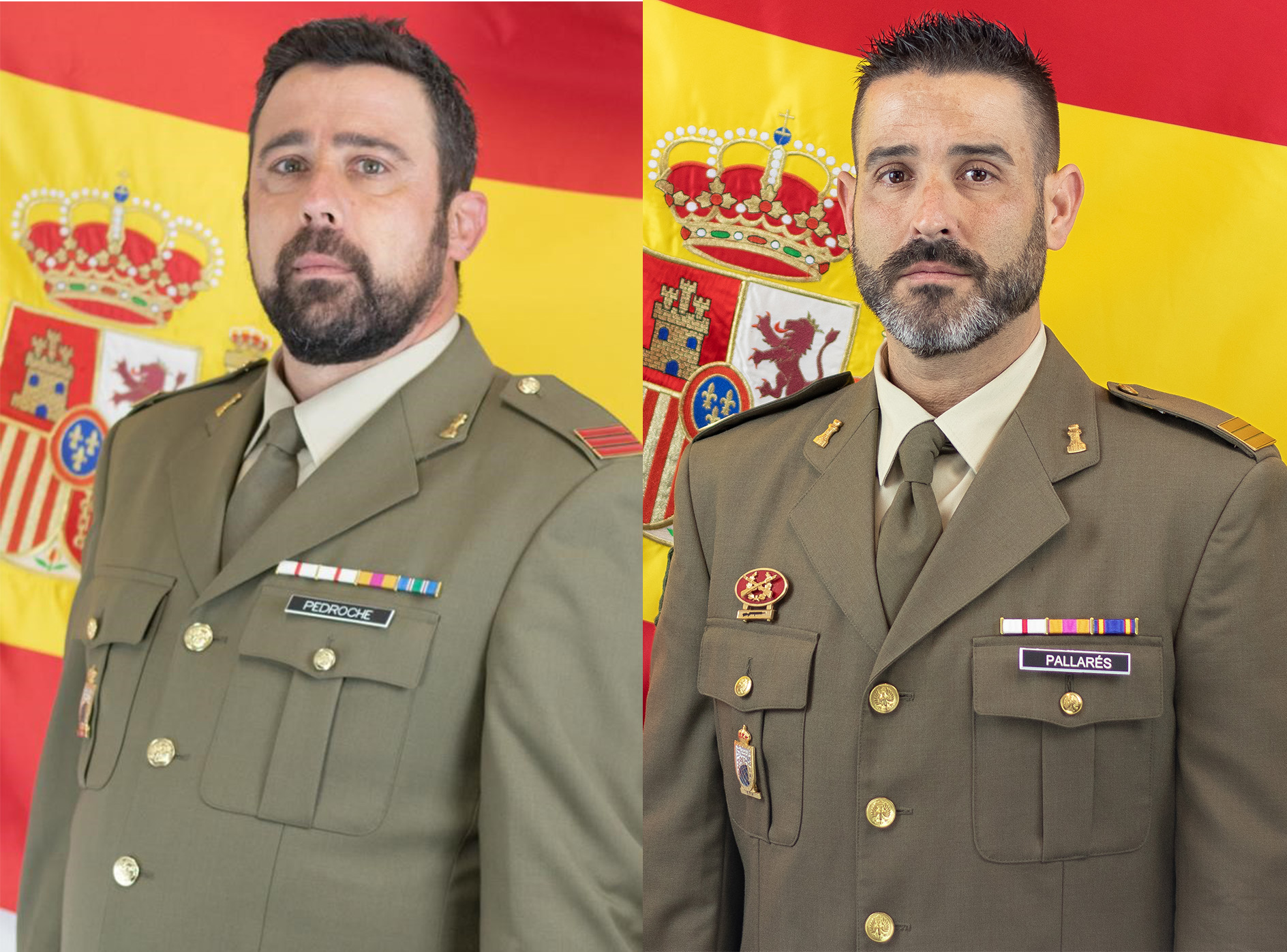 Corporals Pedroche and Pallarés