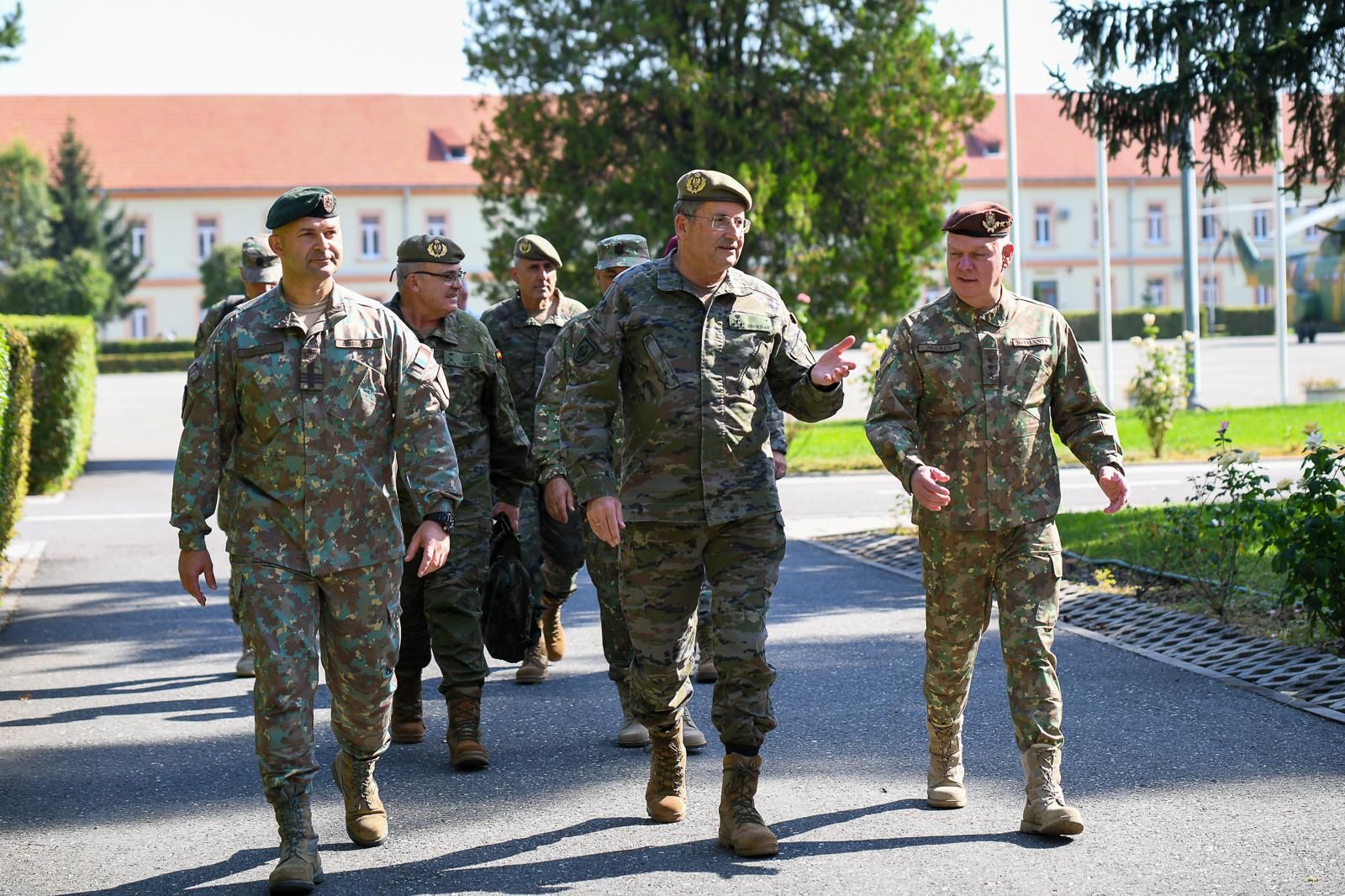 Momento de la visita oficial