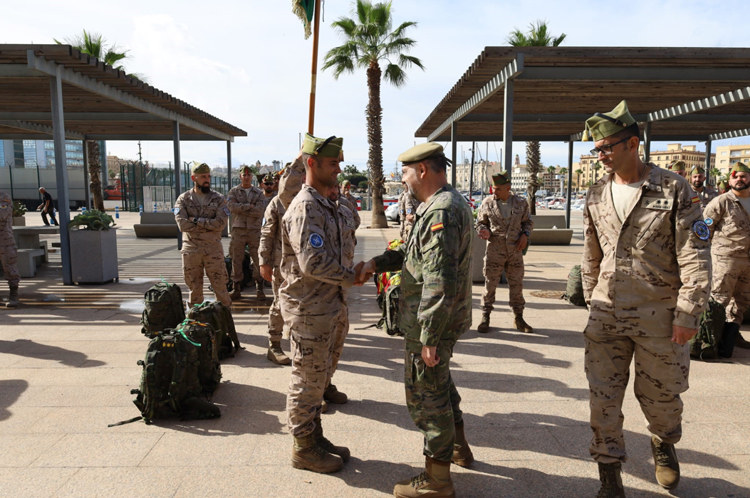 Despedida por el segundo Jefe de COMGEMEL 