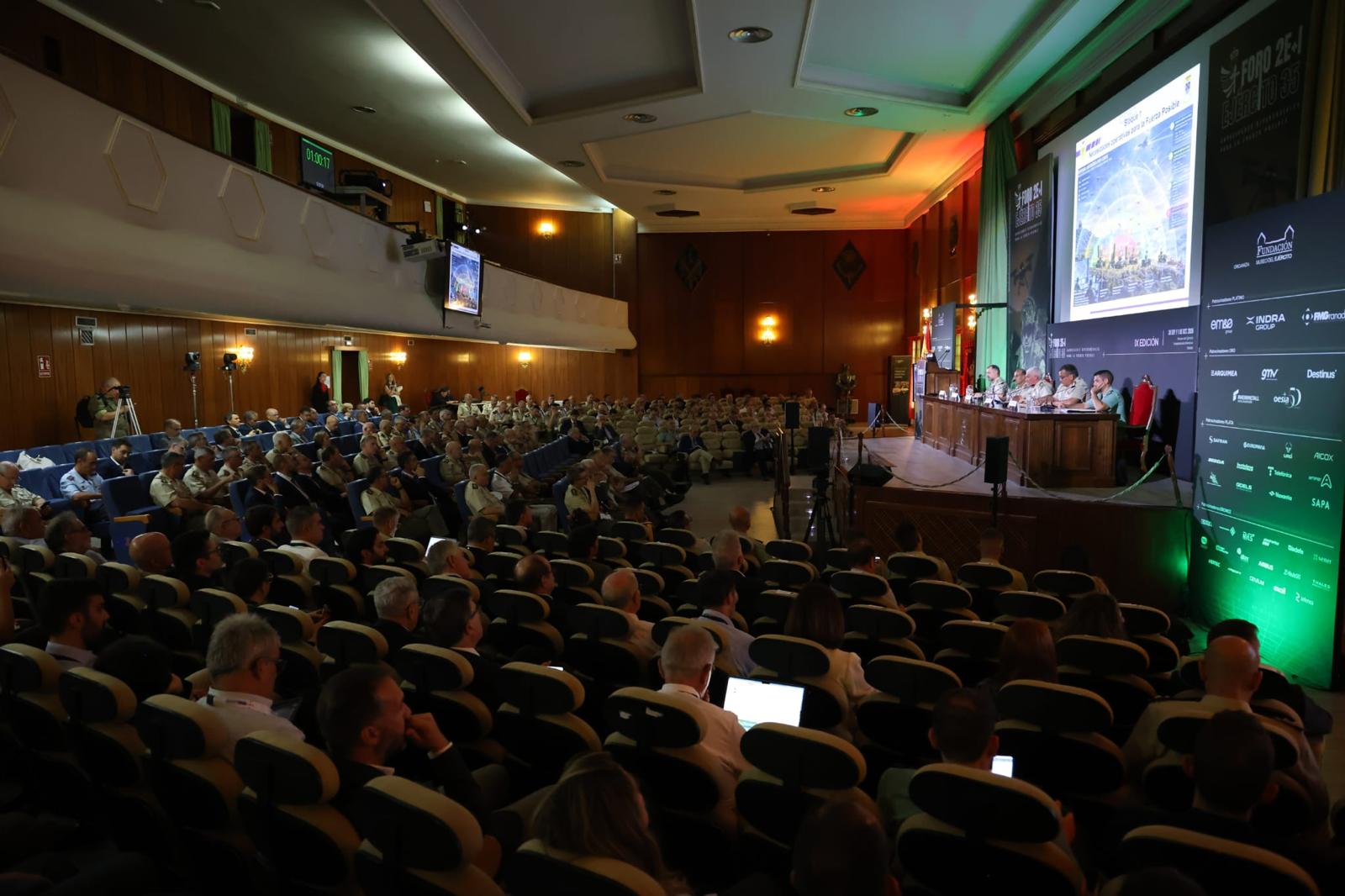 Salon de actos de la Academia de Infantería 