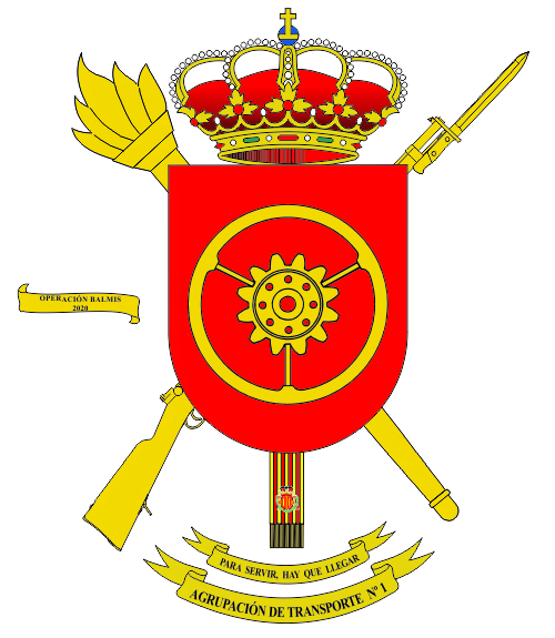 Escudo de la Agrupación de Transporte n&ordm; 1