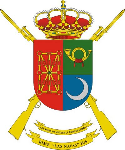 Escudo del Batallón de Infantería Motorizada 'Las Navas' II/6 Escudo del Batallón de Infantería Motorizada 'Las Navas' II/6