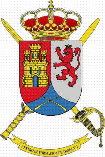 Escudo del Centro de Formación de Tropa n&ordm; 1