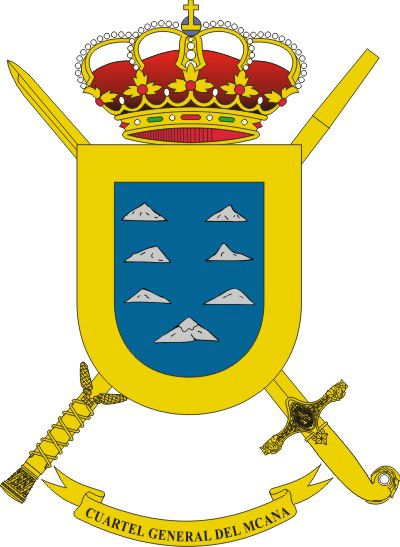 Escudo del Cuartel General del Mando de Canarias Escudo del Cuartel General del Mando de Canarias