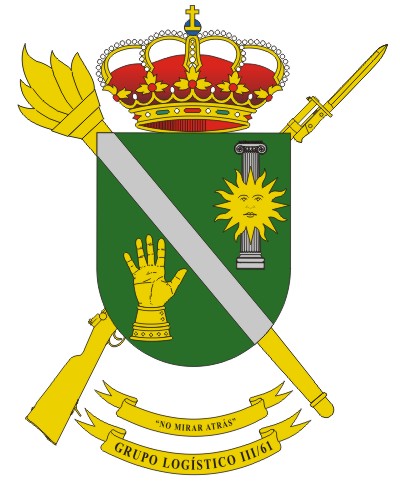 Escudo del Grupo Logístico III/61