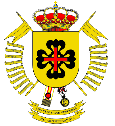 Escudo del Regimiento de Caballería "Montesa" nº 3 Escudo del Regimiento de Caballería "Montesa" nº 3