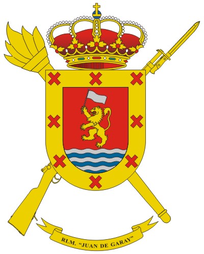Escudo de la Residencia Logística Militar 'Juan de Garay'