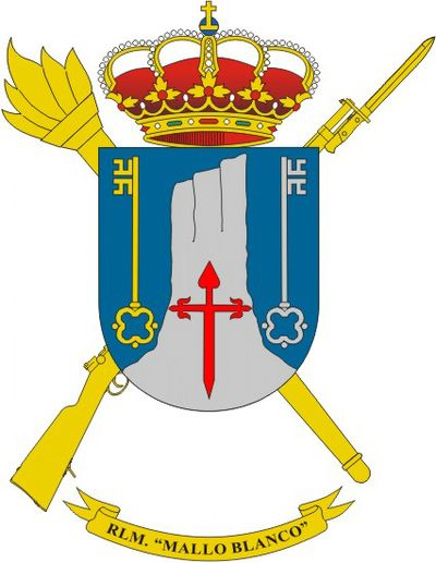 Escudo de la Residencia Logística Militar 'Mallo Blanco' Escudo de la Residencia Logística Militar 'Mallo Blanco'